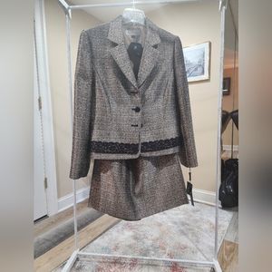 Classic Tahari Skirt and Blazer Suit